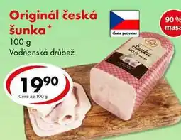 CBA Originál česká šunka nabídka