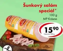 CBA Šunkový salám speciál nabídka