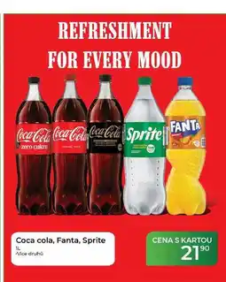 Tamda Foods Coca cola, Fanta, Sprite nabídka