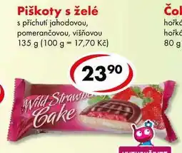 CBA Piškoty s želé nabídka