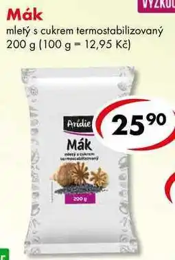 CBA Mák nabídka
