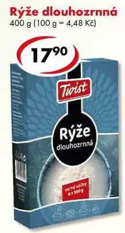 CBA Rýže dlouhozrnná nabídka