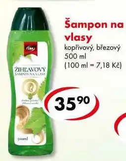 CBA Šampon na vlasy nabídka