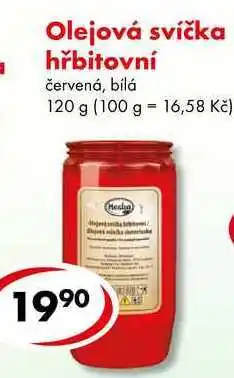 CBA Olejová svíčka hřbitovní nabídka
