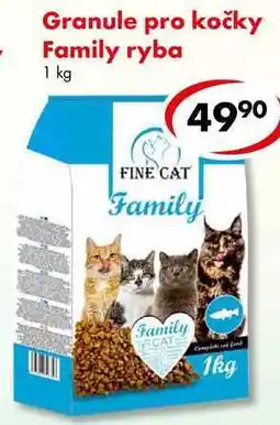CBA Granule pro kočky Family ryba nabídka