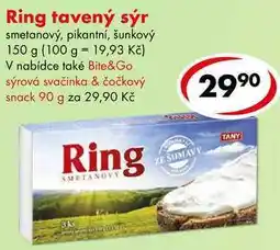 CBA Ring tavený sýr nabídka