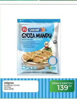 Tamda Foods Allgroo dumplings krevety nabídka