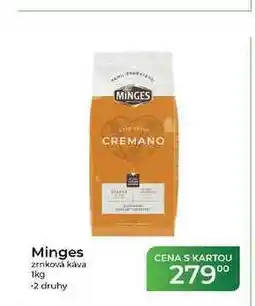 Tamda Foods Minges zrnková káva nabídka