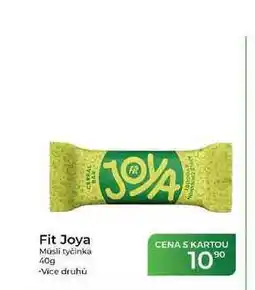 Tamda Foods Fit Joya Müsli tyčinka nabídka