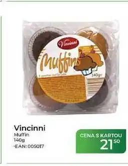 Tamda Foods Vincinni Muffin nabídka