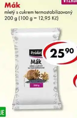 CBA Mák nabídka