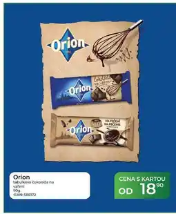 Tamda Foods Orion tabulková čokoláda na vaření nabídka