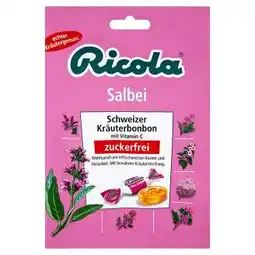 Tamda Foods Ricola bylinné bonbóny, vybrané druhy 75g nabídka
