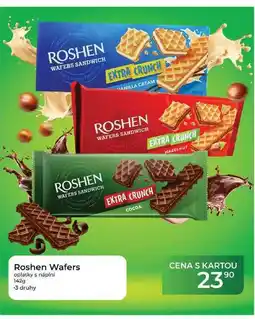 Tamda Foods Roshen Wafers oplatky s náplní nabídka