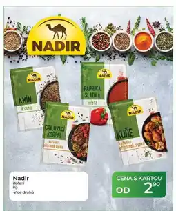 Tamda Foods Nadir Koření nabídka