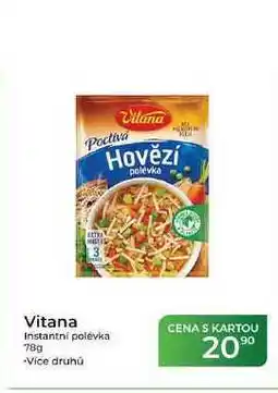 Tamda Foods Vitana Instantní polévka nabídka