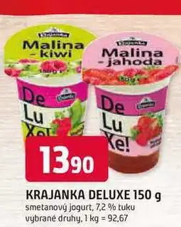 Trefa KRAJANKA DELUXE 150 g smetanový jogurt, 7,2 % tuku nabídka