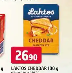 Trefa LAKTOS CHEDDAR 100 g plátky nabídka