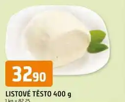 Trefa LISTOVÉ TĚSTO nabídka