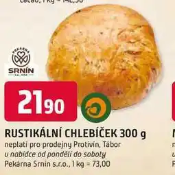 Trefa RUSTIKÁLNÍ CHLEBÍČEK nabídka