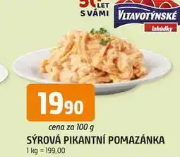 Trefa SÝROVÁ PIKANTNÍ POMAZÁNKA nabídka