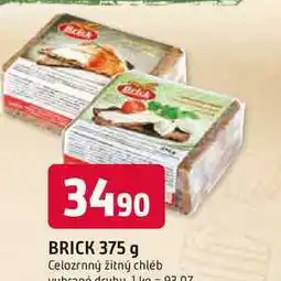 Trefa BRICK 375 g Celozrnný žitný chléb nabídka