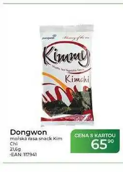 Tamda Foods Dongwon mořská řasa snack Kim Chi nabídka