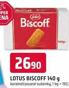 Trefa LOTUS BISCOFF 140 g karamelizované sušenky nabídka