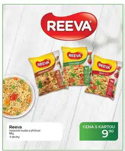 Tamda Foods Reeva instantní nudle s příchutí nabídka