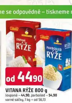 Trefa VITANA RÝŽE 800 g loupaná nabídka