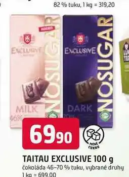 Trefa TAITAU EXCLUSIVE 100 g čokoláda nabídka