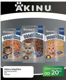 Tamda Foods Akinu Masíčka pamlsky pro kočky nabídka