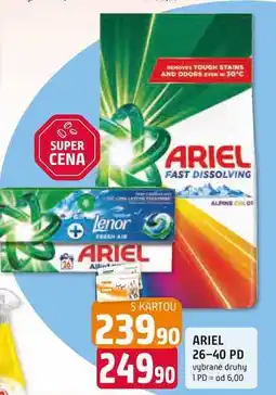 Trefa ARIEL 26-40 PD vybrané druhy nabídka
