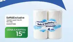 Tamda Foods Soft&Exclusive toaletní papír 4ks 2V 16m nabídka