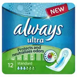 Tamda Foods Always Ultra Standard hygienické vložky 12 ks nabídka
