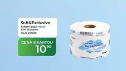 Tamda Foods Soft&Exclusive toaletní papír 1ks 2V 63m Economy nabídka
