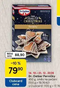 Tesco Dr. Oetker Perníčky nabídka