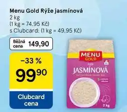 Tesco Menu Gold Rýže jasmínová nabídka