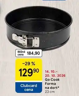 Tesco Go Cook Forma na dort, 23 cm nabídka