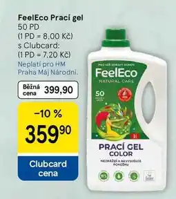 Tesco FeelEco Prací gel, 50 PD nabídka