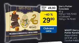 Tesco Harry Potter čokoláda nabídka