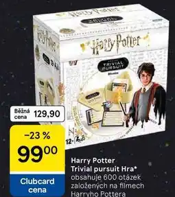 Tesco Harry Potter Trivial pursuit Hra, obsahuje 600 otázek založených na filmech Harryho Pottera nabídka
