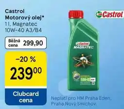 Tesco Castrol Motorový olej, 1 l, Magnatec 10W-40 A3/B4 nabídka