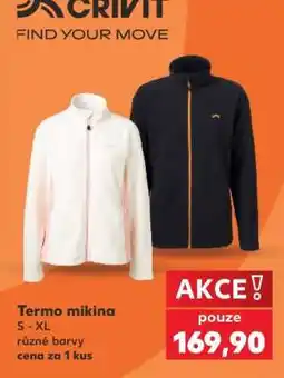 Kaufland Termo mikina nabídka