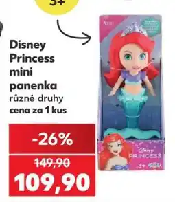 Kaufland Disney Princess Mini panenka nabídka