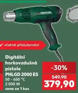 Kaufland Digitální horkovzdušná pistole PHLGD 2000 E5 nabídka