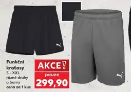 Kaufland Funkční kraťasy nabídka
