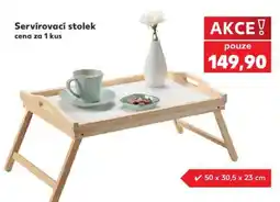 Kaufland SERVÍROVACÍ STOLEK nabídka