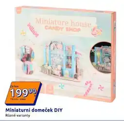 Action Miniaturní domeček DIY nabídka