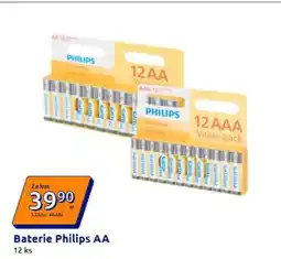 Action Baterie Philips AA nabídka